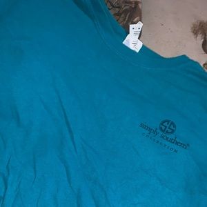 Blue simply southern shirt